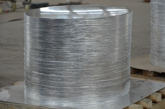 Подгоняйте серебряные алюминиевые плоские круглые диски металла для алюминиевой консервной банки