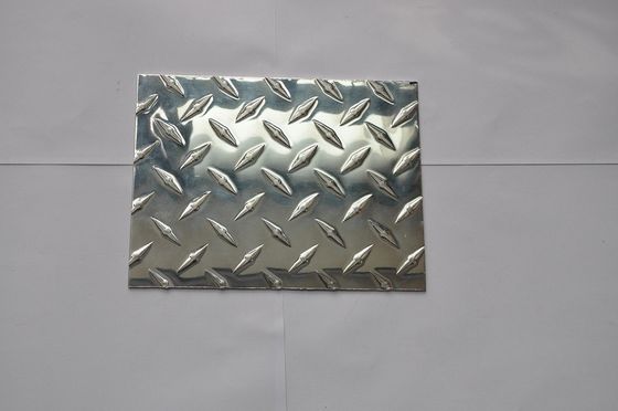 Плита ОЭМ Чекеред алюминием, серебряный диамант выбитый алюминиевый лист